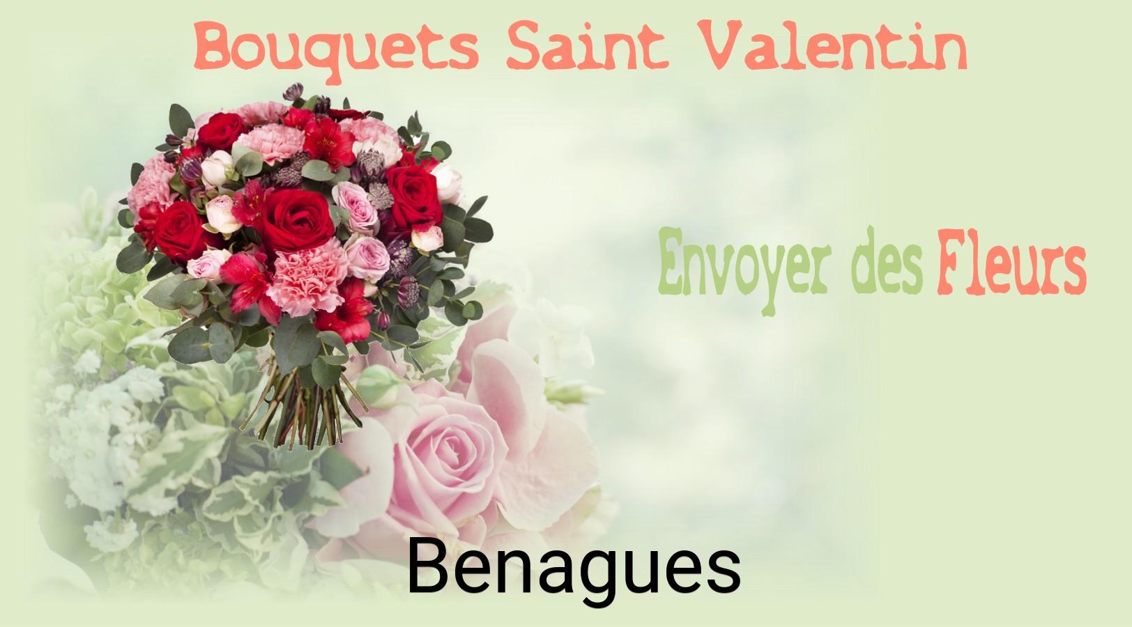 Roses de Saint-Valentin livrées à Benagues